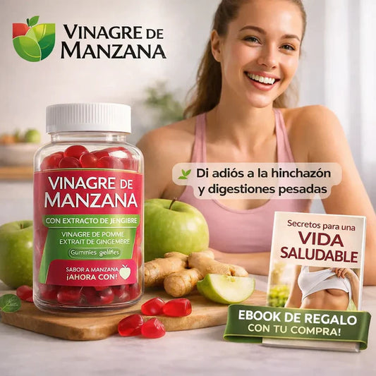 Gummies de Manzana — Activa tu Metabolismo. Reduce Hinchazón. Gana Energía.